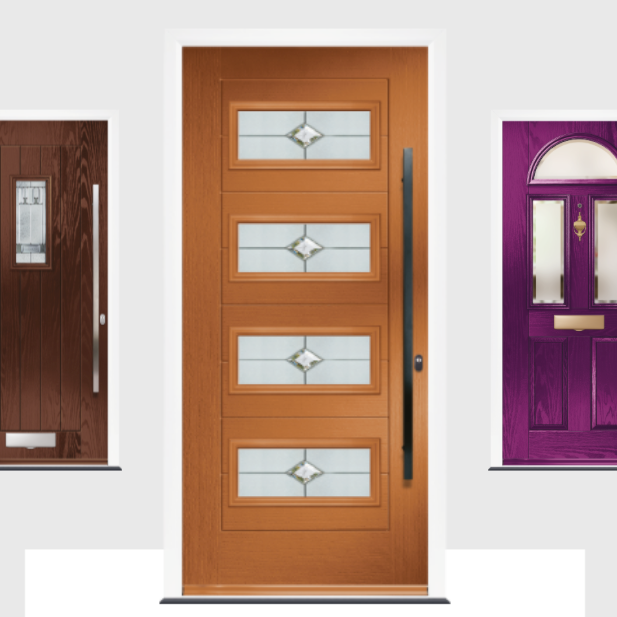 Colourful FSC certified pre-finished doors from Deanta, LPD, Atlantic, UK Sheffield Chesterfield Derby, 10 year warranty