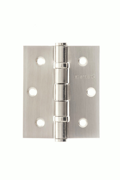 Atlantic Ball Bearing Hinges 3" x 2.5" x 2.5mm - Satin Nickel