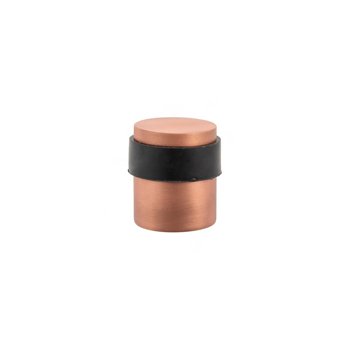 Atlantic Cylinder Premium Floor Mounted Door Stop - Urban Satin Copper