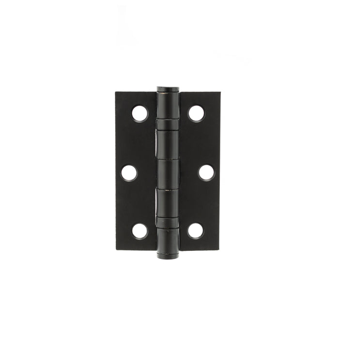 Atlantic Ball Bearing Hinges 3" x 2" x 2mm - Matt Black