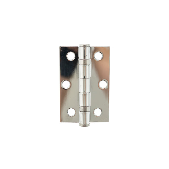 Atlantic Ball Bearing Hinges 3" x 2" x 2mm - Polished Chrome