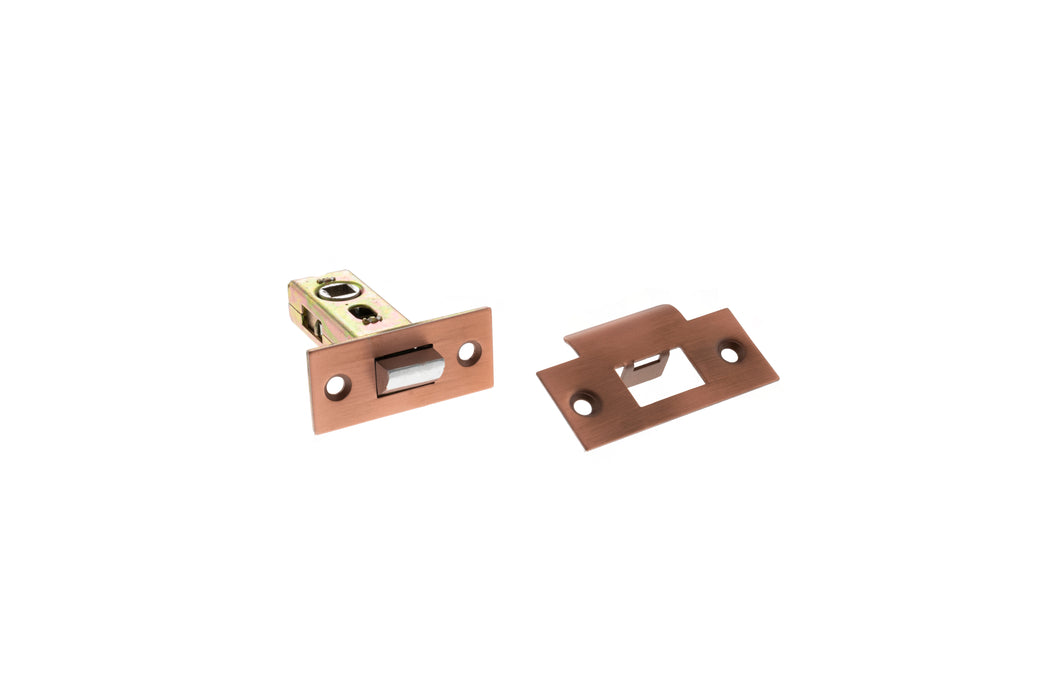 Atlantic Bolt Through Tubular Latch 2.5" - Urban Satin Copper