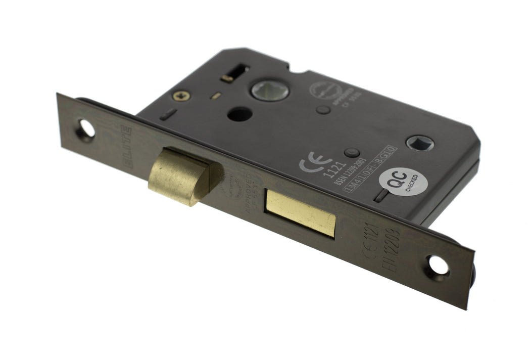 Atlantic Bathroom Lock CE 2.5" - Urban Bronze