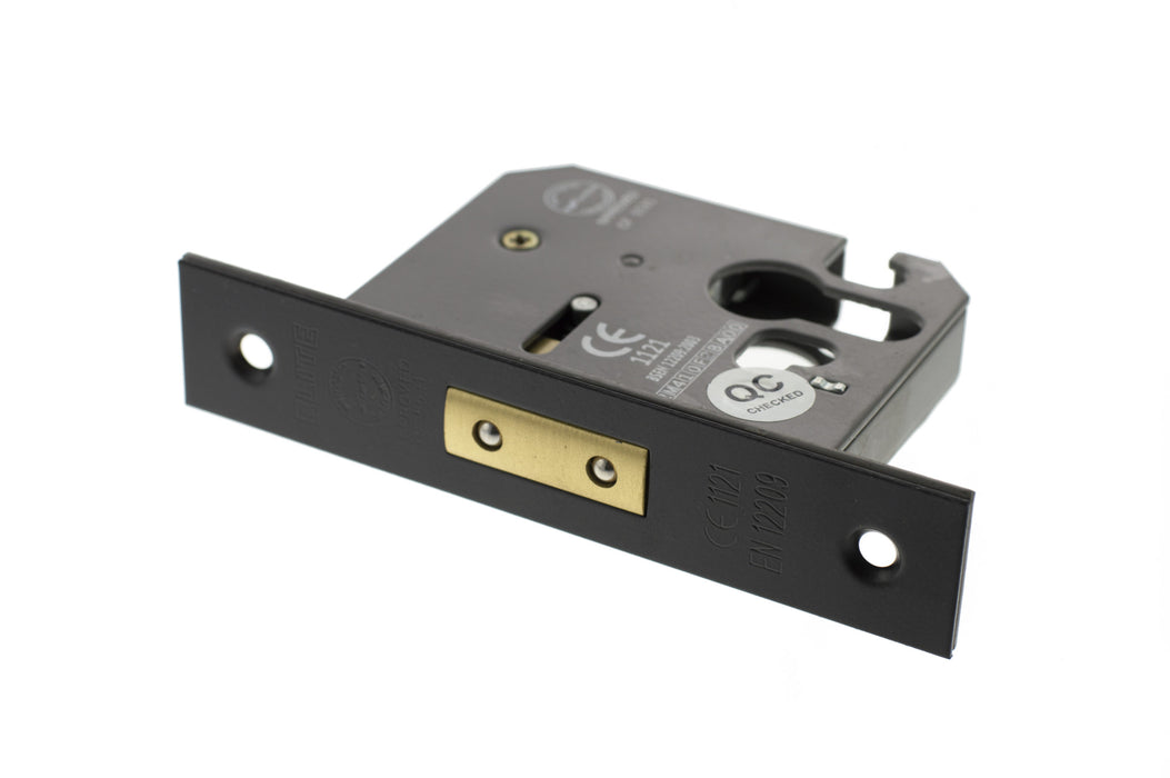 Atlantic Euro Deadlock CE 2.5" - Matt Black