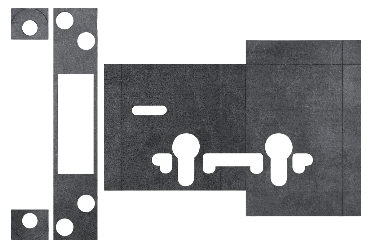 Atlantic Deadlock - Euro & 5LK Intumescent Lock Kit FD30 0.8mm — Door ...