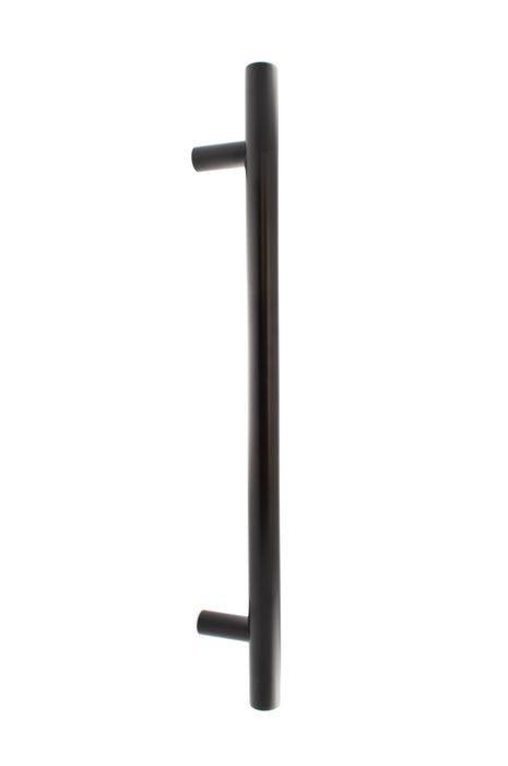 Atlantic T Bar Pull Handle Bolt Through 1200mm x 32mm - Matt Black