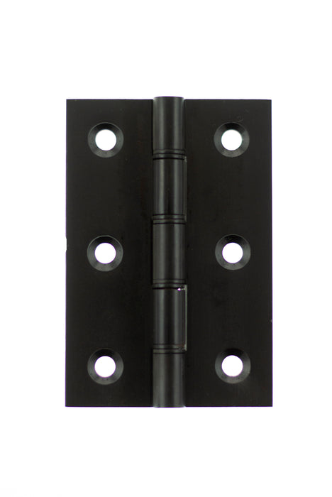 Atlantic Washered Hinges 3" x 2" x 2.2mm - Matt Black