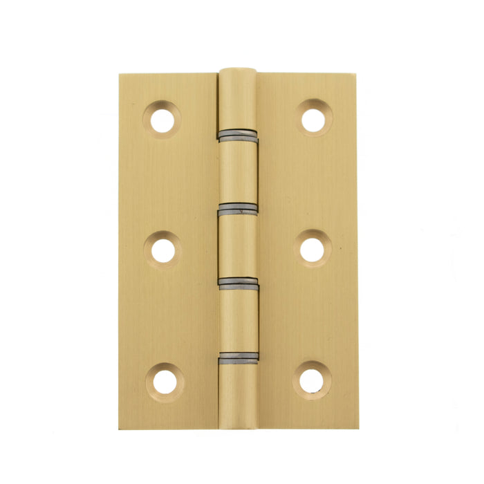 Atlantic Washered Hinges 3" x 2" x 2.2mm - Satin Brass