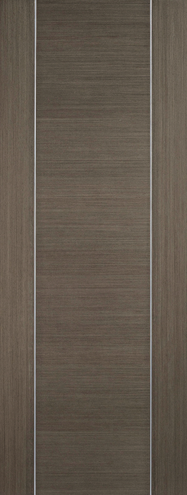 Chocolate Grey Alcaraz Pre-Finished Internal Fire Door