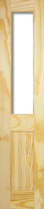 Clear Pine Richmond 1 Light Unglazed Unfinished Internal Door