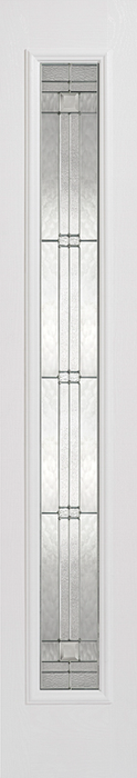 GRP Sidelight White Glazed 1 Light Elegant Pre-Finished External Composite Door