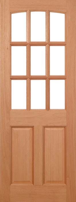 Hardwood Georgia Dowelled Unfinished External Door