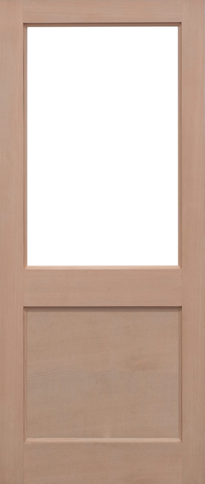 Hemlock 2XG Unglazed Unfinished External Door