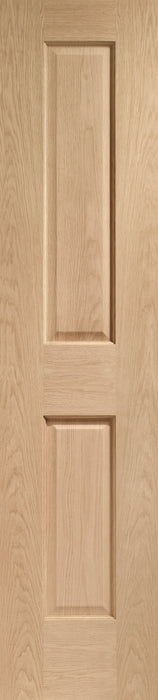 Oak Victorian 2 Panel Unfinished Internal Door