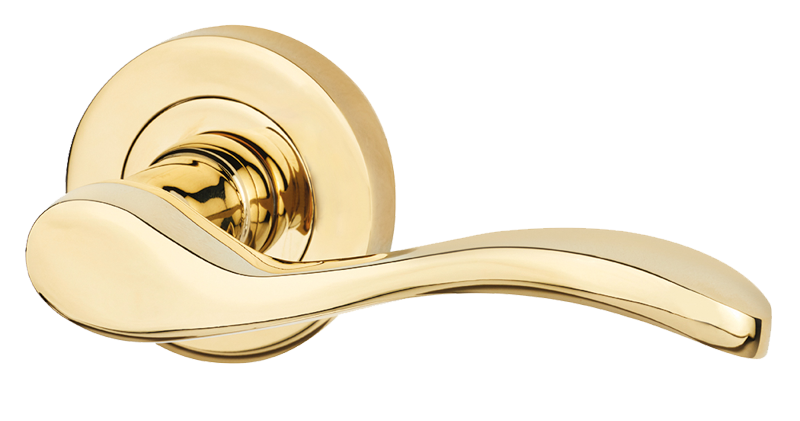 Ariel Polished Brass Handle Hardware Pack