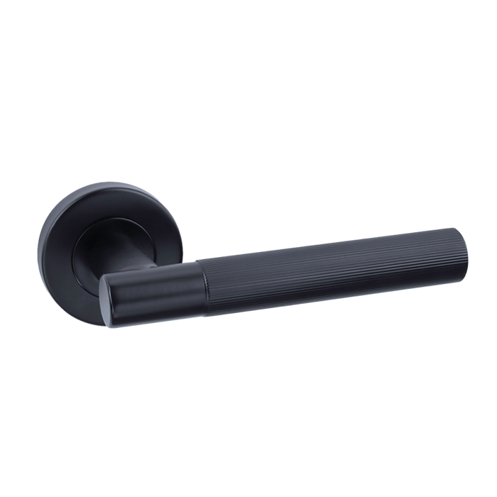 Geneva Matt Black Handle Hardware Privacy Pack