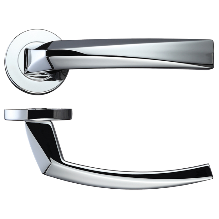 Hercules Polished Chrome Privacy Handle Hardware Pack