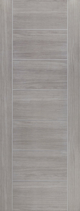 Laminate White Grey Palermo Pre-Finished Internal Door