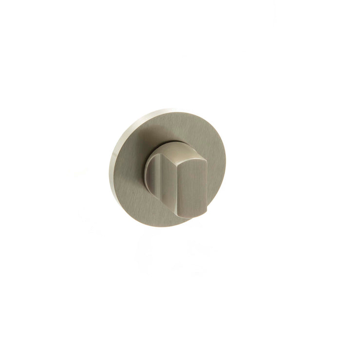 Millhouse Brass WC Turn and Release on 5mm Slimline Round Rose - Satin Nickel