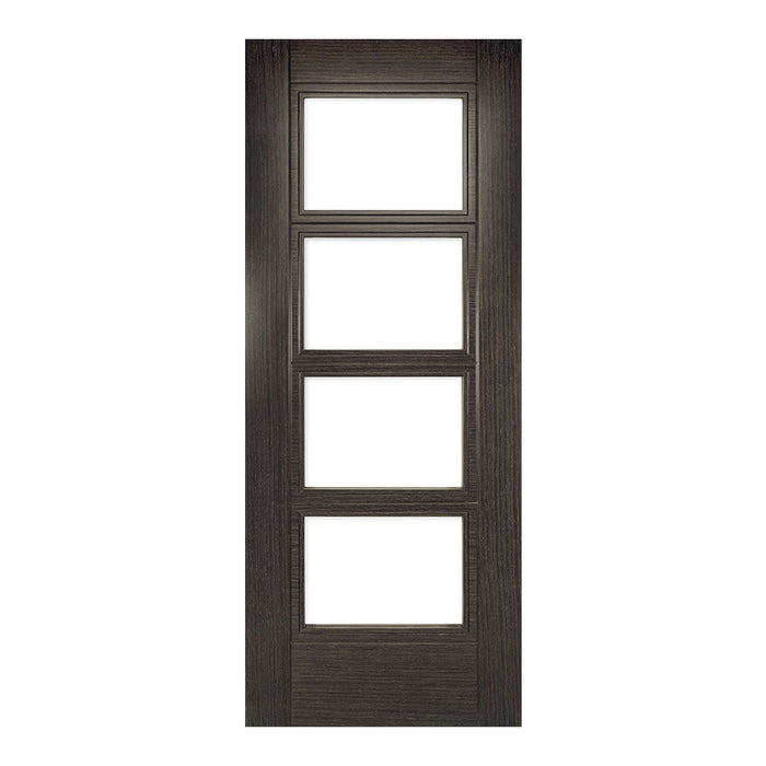 Montreal Dark Grey Ash Glazed Internal Fire Door