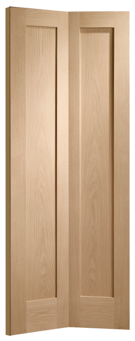 Oak Pattern 10 Bi-Fold Unfinished Internal Door