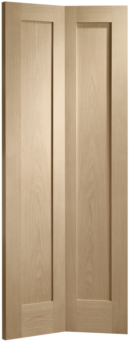 Oak Pattern 10 Bi-Fold Unfinished Internal Door