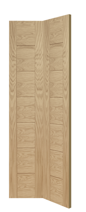 Oak Palermo Bi-Fold Unfinished Internal Door