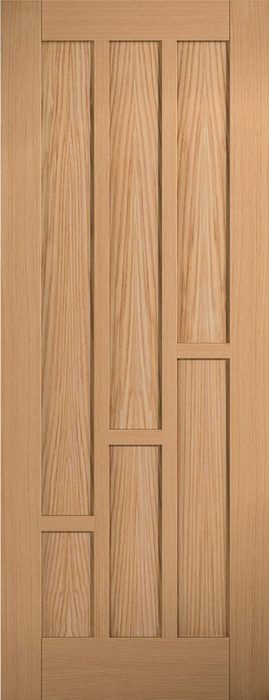 Oak Coventry Unfinished Internal Door