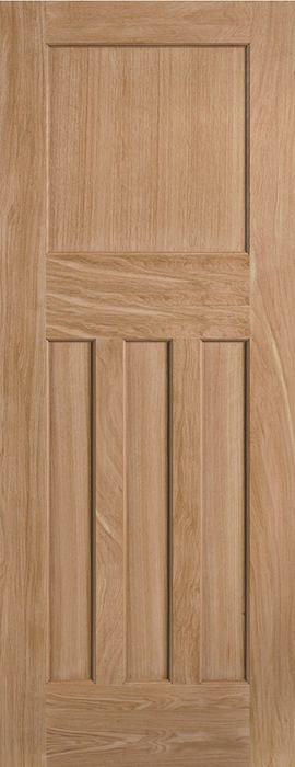 Oak DX 30s Style Unfinished Internal Fire Door