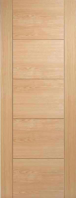 Oak Vancouver 5 Panel Pre-Finished Internal Door | LPD Doors