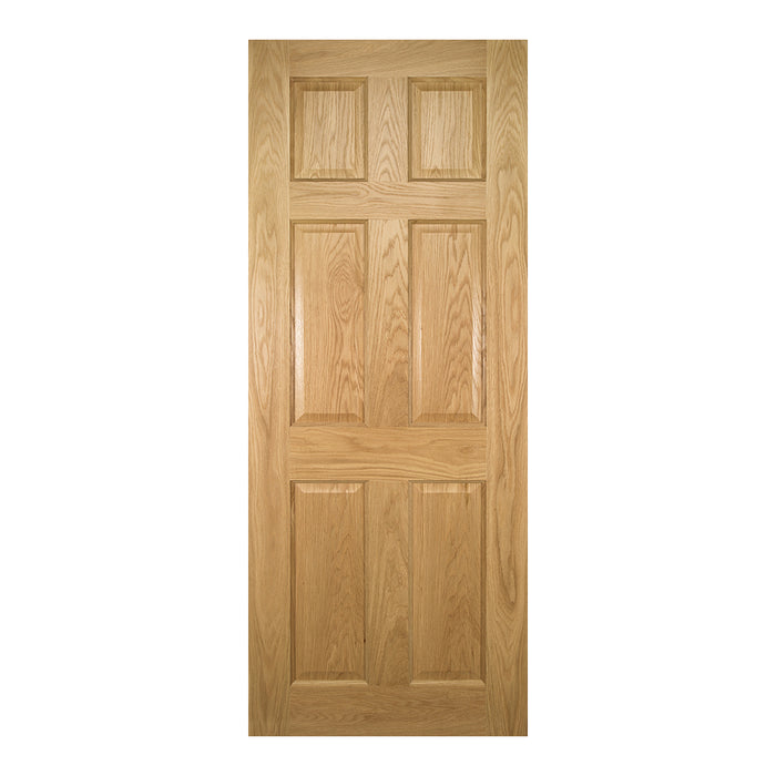 Oxford Pre-Finished Oak Internal Door