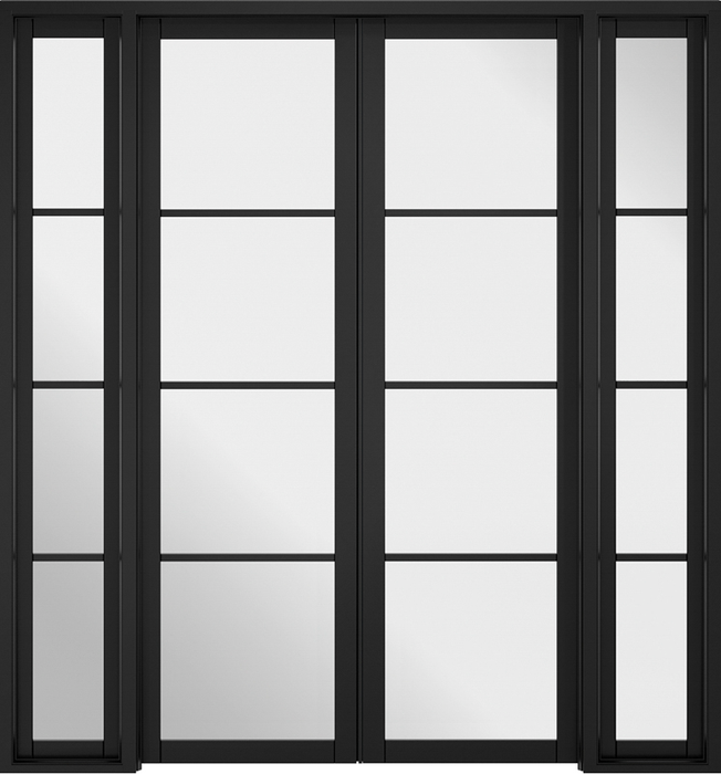 Room Divider Black Soho W6 Pre-Finished Internal Room Divider