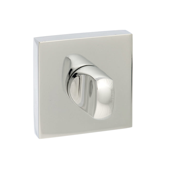 Senza Pari WC Turn and Release on Flush Square Rose - Polished Chrome