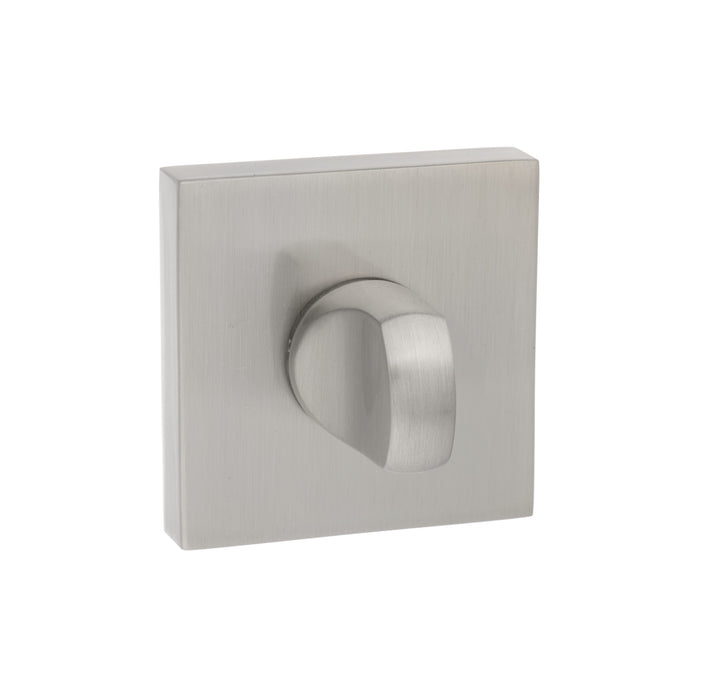 Senza Pari WC Turn and Release on Flush Square Rose - Satin Nickel