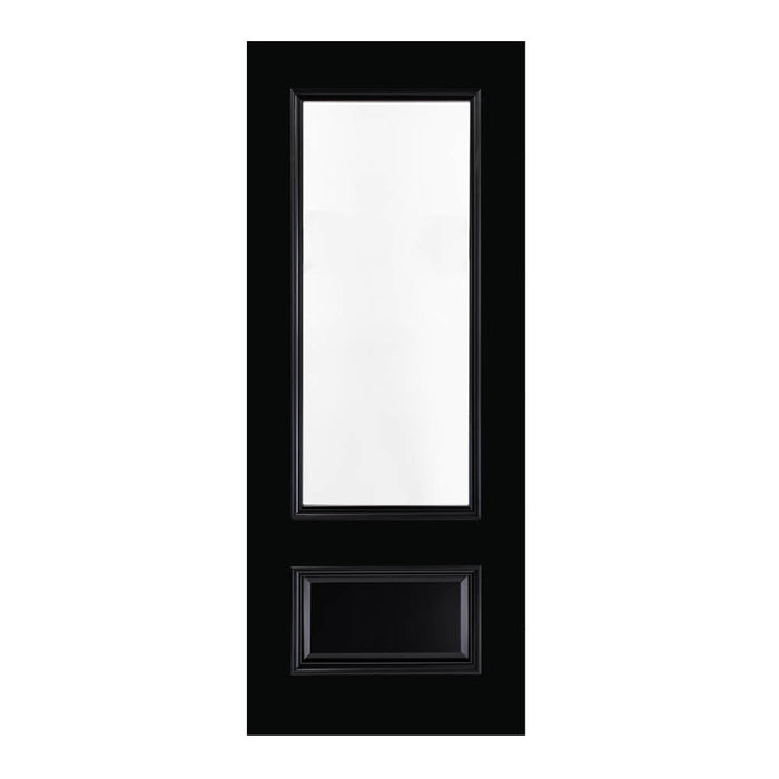 Sandringham Black Finish Bevelled Glaze Internal Door