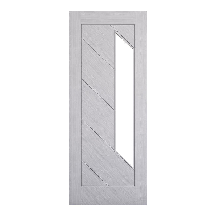 Torino Light Grey Ash Glazed Internal Door