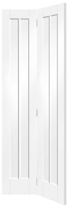 White Worcester Bi-Fold Primed Internal Door