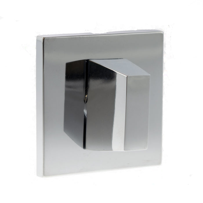 Tupai Exclusivo 5S Line WC Turn and Release on 5mm Slimline Square Rose - Bright Polished Chrome